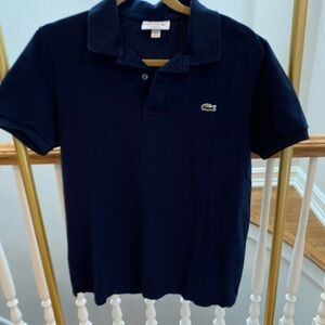 Lacoste Classic Fit Polo in Navy Blue